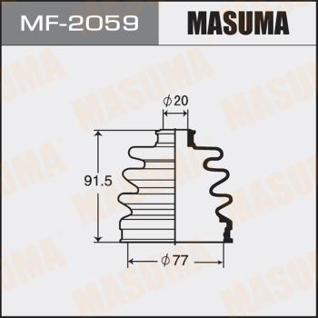 MASUMA MF-2059 - Пыльник ШРУСа наружного Nissan Primera -01 MF2059 MASUMA autocars.com.ua