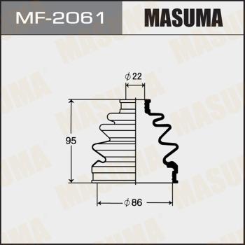 MASUMA MF-2061 - Пильник, приводний вал autocars.com.ua