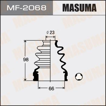 MASUMA MF-2068 - Пыльник ШРУСа внутреннего Mitsubishi Lancer 00-07 MF2068 MASUMA autocars.com.ua