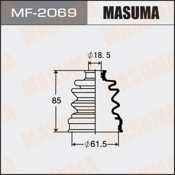 MASUMA MF-2069 - Пильник, приводний вал autocars.com.ua