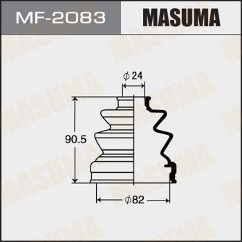 MASUMA MF2083 - Пильник, приводний вал autocars.com.ua