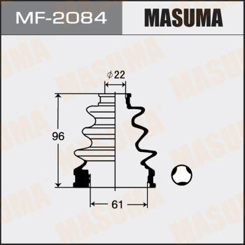 MASUMA MF-2084 - Пильник, приводний вал autocars.com.ua
