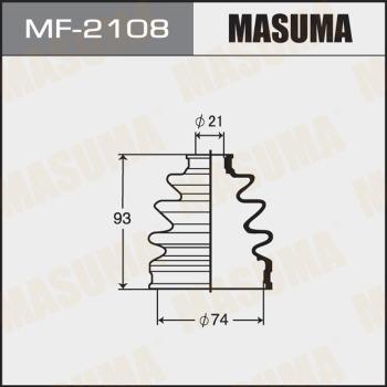 MASUMA MF-2108 - Пильник, приводний вал autocars.com.ua