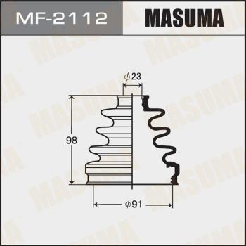 MASUMA MF-2112 - Пильник, приводний вал autocars.com.ua