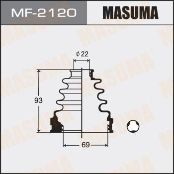 MASUMA MF-2120 - Пыльник ШРУСа внутреннего Toyota Corolla 00-06. RAV 4 00-05 MF2120 MASUMA autocars.com.ua