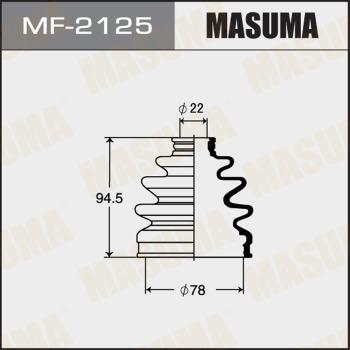 MASUMA MF2125 - Пильник, приводний вал autocars.com.ua