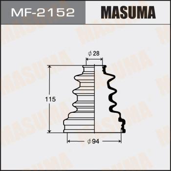 MASUMA MF-2152 - Пильник, приводний вал autocars.com.ua