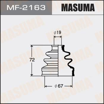 MASUMA MF-2163 - Пильник, приводний вал autocars.com.ua