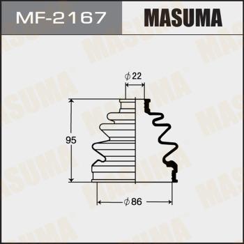 MASUMA MF-2167 - Пильник, приводний вал autocars.com.ua