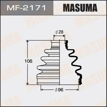 MASUMA MF-2171 - Пильник, приводний вал autocars.com.ua