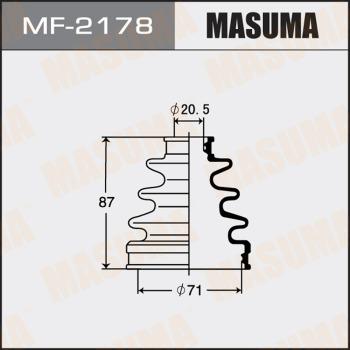 MASUMA MF-2178 - Пильник, приводний вал autocars.com.ua