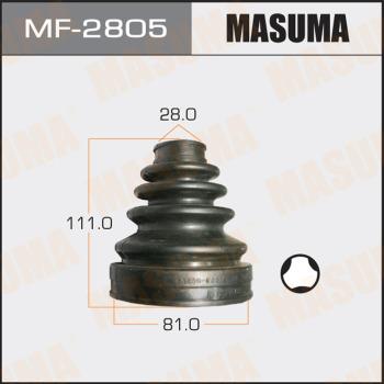 MASUMA MF-2805 - Пильник, приводний вал autocars.com.ua