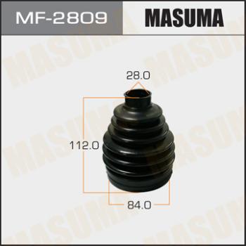 MASUMA MF-2809 - Пыльник ШРУСа наружныйпластикспецхомут Mitsubishi ASX 10-. Lancer 10-15. Outlander 09- MF2809 MASUMA autocars.com.ua