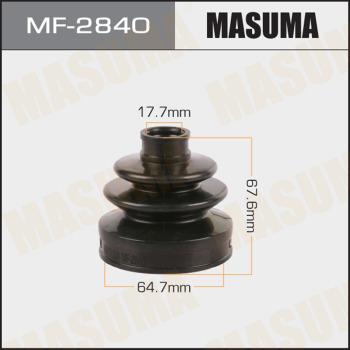 MASUMA MF-2840 - Пыльник, приводной вал avtokuzovplus.com.ua