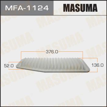 MASUMA MFA-1124 - Повітряний фільтр autocars.com.ua