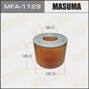 MASUMA MFA-1129 - Повітряний фільтр autocars.com.ua