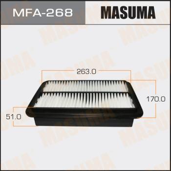 MASUMA MFA-268 - Повітряний фільтр autocars.com.ua