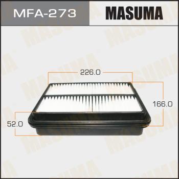 MASUMA MFA-273 - Воздушный фильтр avtokuzovplus.com.ua