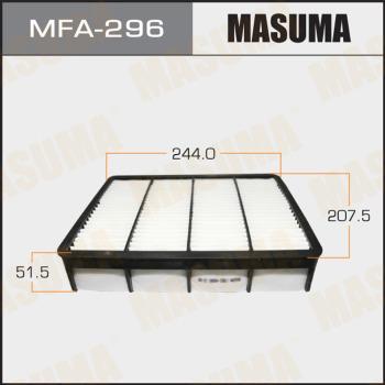 MASUMA MFA-296 - Воздушный фильтр avtokuzovplus.com.ua