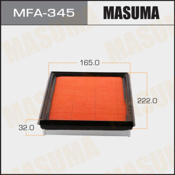 MASUMA MFA-345 - Воздушный фильтр avtokuzovplus.com.ua