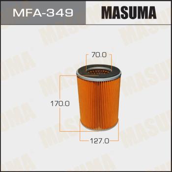MASUMA MFA-349 - Повітряний фільтр autocars.com.ua
