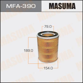 MASUMA MFA-390 - Повітряний фільтр autocars.com.ua