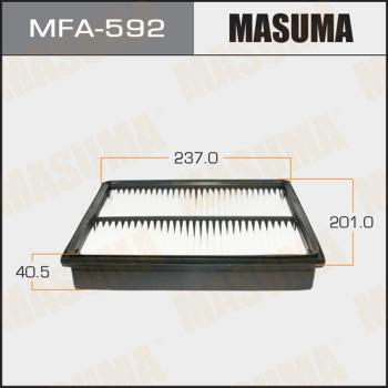 MASUMA MFA-592 - Воздушный фильтр avtokuzovplus.com.ua