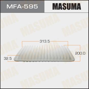 MASUMA MFA-595 - Воздушный фильтр avtokuzovplus.com.ua