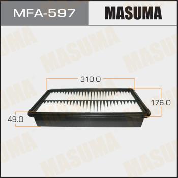 MASUMA MFA-597 - Повітряний фільтр autocars.com.ua