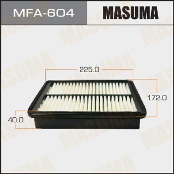 MASUMA MFA-604 - Воздушный фильтр avtokuzovplus.com.ua