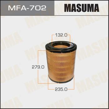MASUMA MFA-702 - Воздушный фильтр avtokuzovplus.com.ua