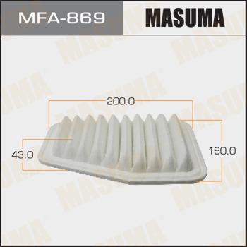 MASUMA MFA-869 - Повітряний фільтр autocars.com.ua
