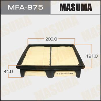 MASUMA MFA-975 - Воздушный фильтр avtokuzovplus.com.ua