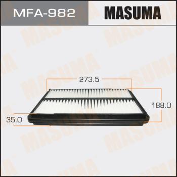 MASUMA MFA-982 - Воздушный фильтр avtokuzovplus.com.ua