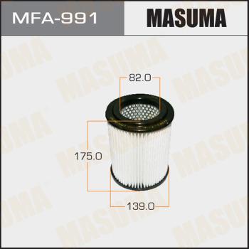 MASUMA MFA-991 - Повітряний фільтр autocars.com.ua