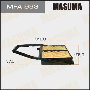 MASUMA MFA-993 - Воздушный фильтр avtokuzovplus.com.ua