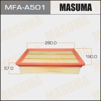 MASUMA MFA-A501 - Повітряний фільтр autocars.com.ua