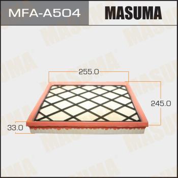 MASUMA MFA-A504 - Фильтр воздушный CHEVROLET- CRUZE- V1600. V1800 09- MFAA504 MASUMA autocars.com.ua