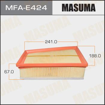 MASUMA MFA-E424 - Повітряний фільтр autocars.com.ua