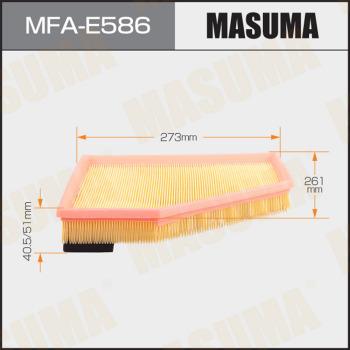 MASUMA MFA-E586 - Повітряний фільтр autocars.com.ua