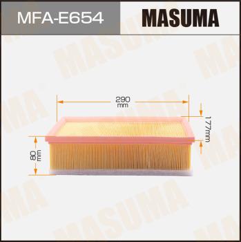 MASUMA MFA-E654 - Повітряний фільтр autocars.com.ua