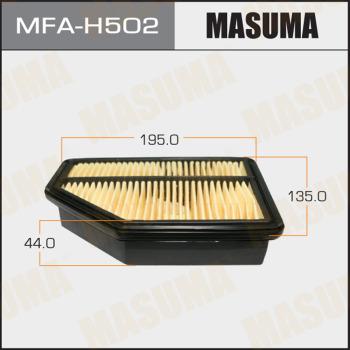 MASUMA MFA-H502 - Повітряний фільтр autocars.com.ua