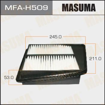 MASUMA MFA-H509 - Повітряний фільтр autocars.com.ua