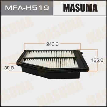 MASUMA MFA-H519 - Повітряний фільтр autocars.com.ua