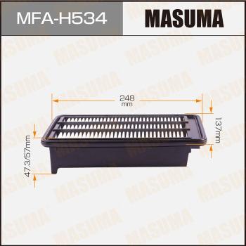 MASUMA MFA-H534 - Повітряний фільтр autocars.com.ua