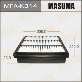 MASUMA MFA-K314 - Воздушный фильтр avtokuzovplus.com.ua