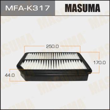MASUMA MFA-K317 - Повітряний фільтр autocars.com.ua