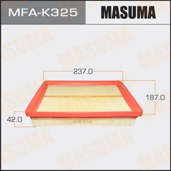 MASUMA MFA-K325 - Воздушный фильтр avtokuzovplus.com.ua