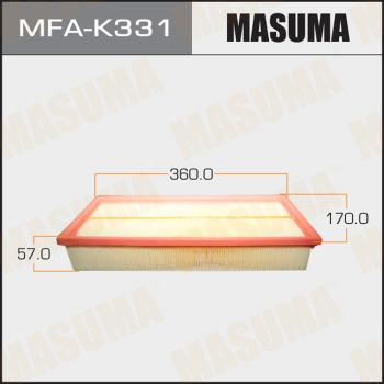 MASUMA MFA-K331 - Воздушный фильтр avtokuzovplus.com.ua