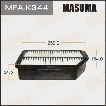 MASUMA MFA-K344 - Повітряний фільтр autocars.com.ua